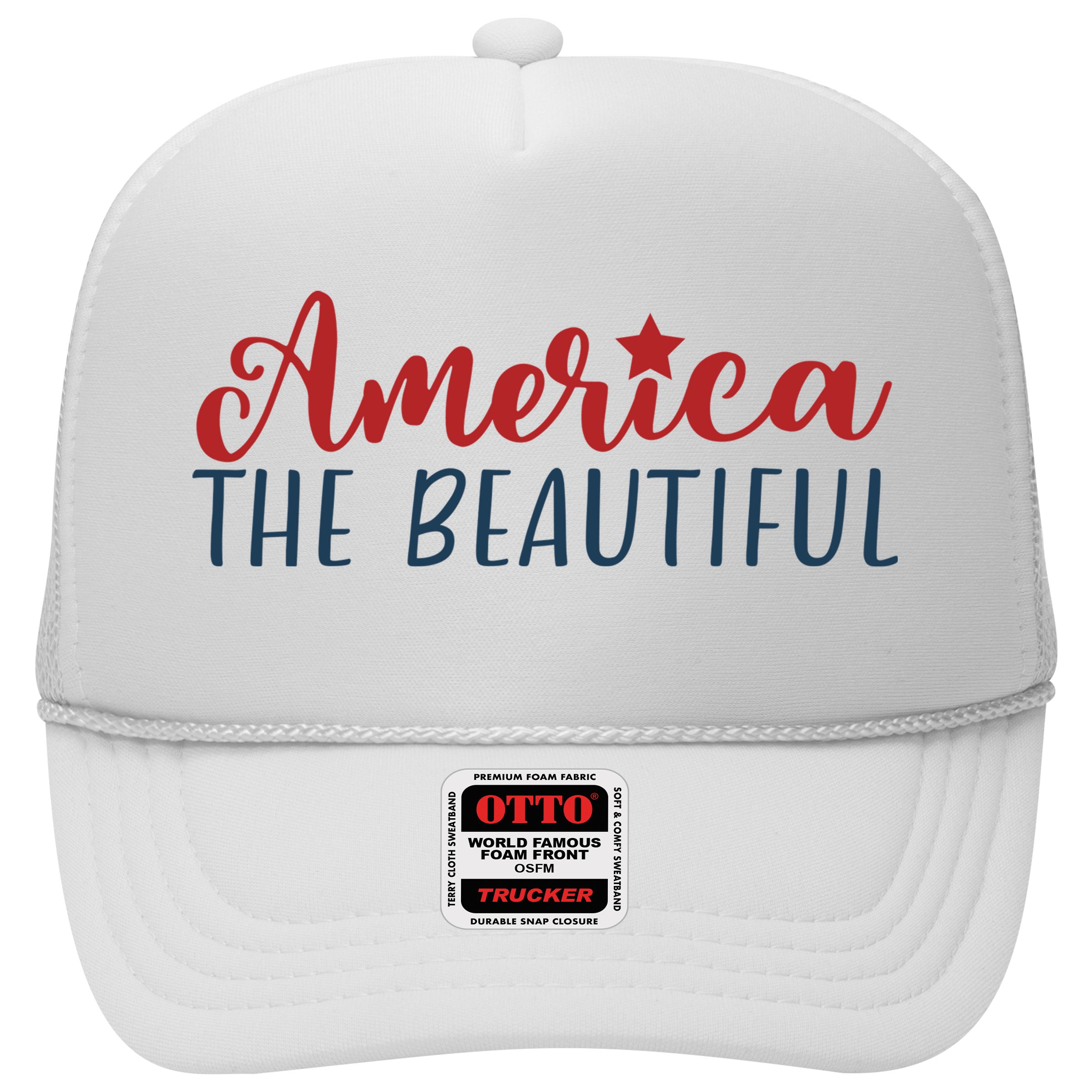 America The Beautiful 4th Of July Hat