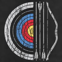 Archery Target Bow And Arrow Archer Retro Vintage Hat