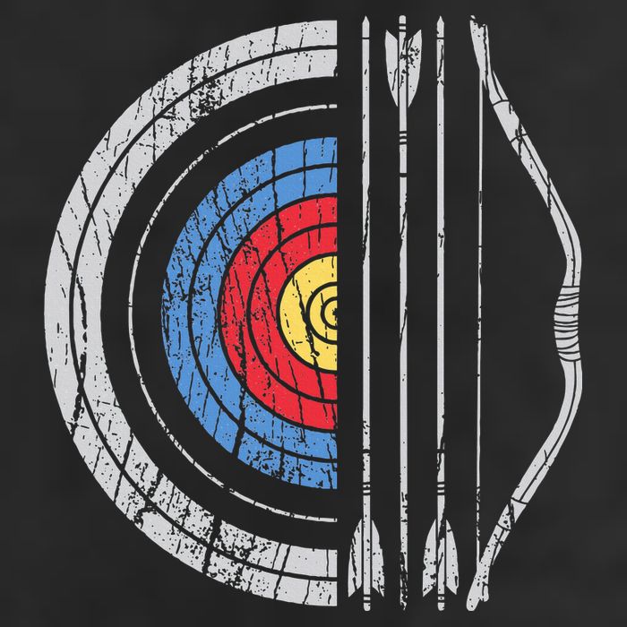Archery Target Bow And Arrow Archer Retro Vintage Hat