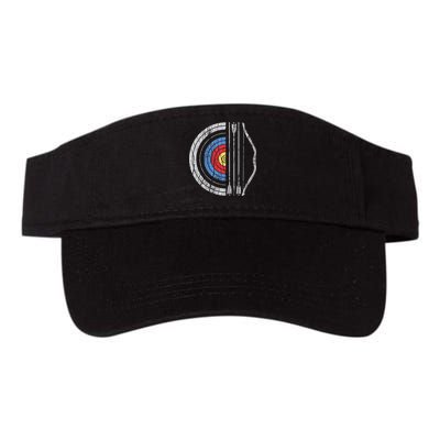 Archery Target Bow And Arrow Archer Retro Vintage Visor