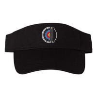 Archery Target Bow And Arrow Archer Retro Vintage Visor