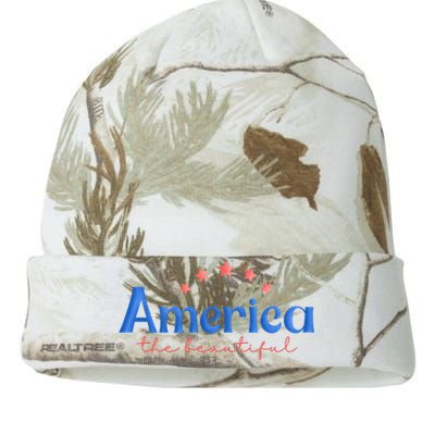 America The Beautiful 4th Of July Star Kati Licensed 12" Camo Beanie