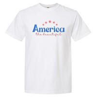 America The Beautiful 4th Of July Star Garment-Dyed Heavyweight T-Shirt