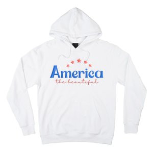 America The Beautiful 4th Of July Star Hoodie