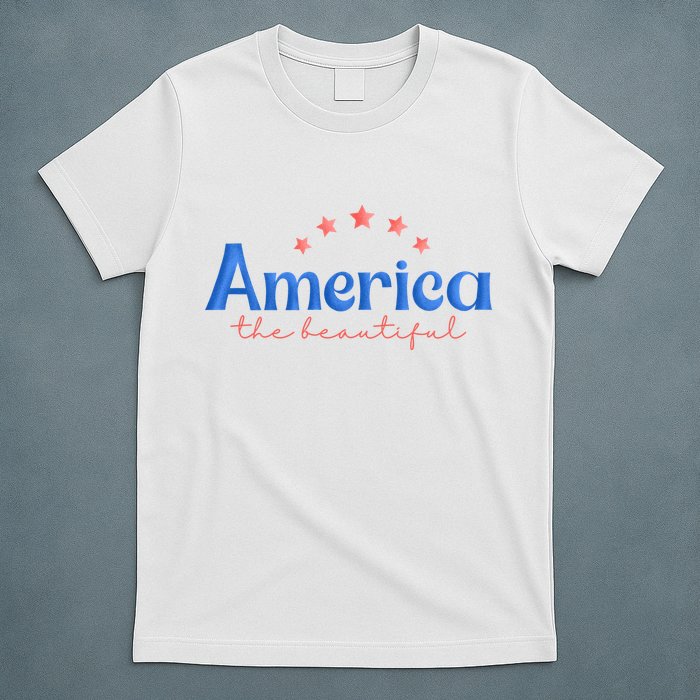 America The Beautiful 4th Of July Star T-Shirt