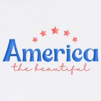 America The Beautiful 4th Of July Star T-Shirt