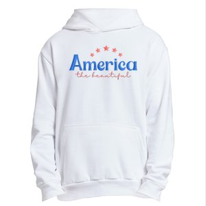 America The Beautiful 4th Of July Star Urban Pullover Hoodie