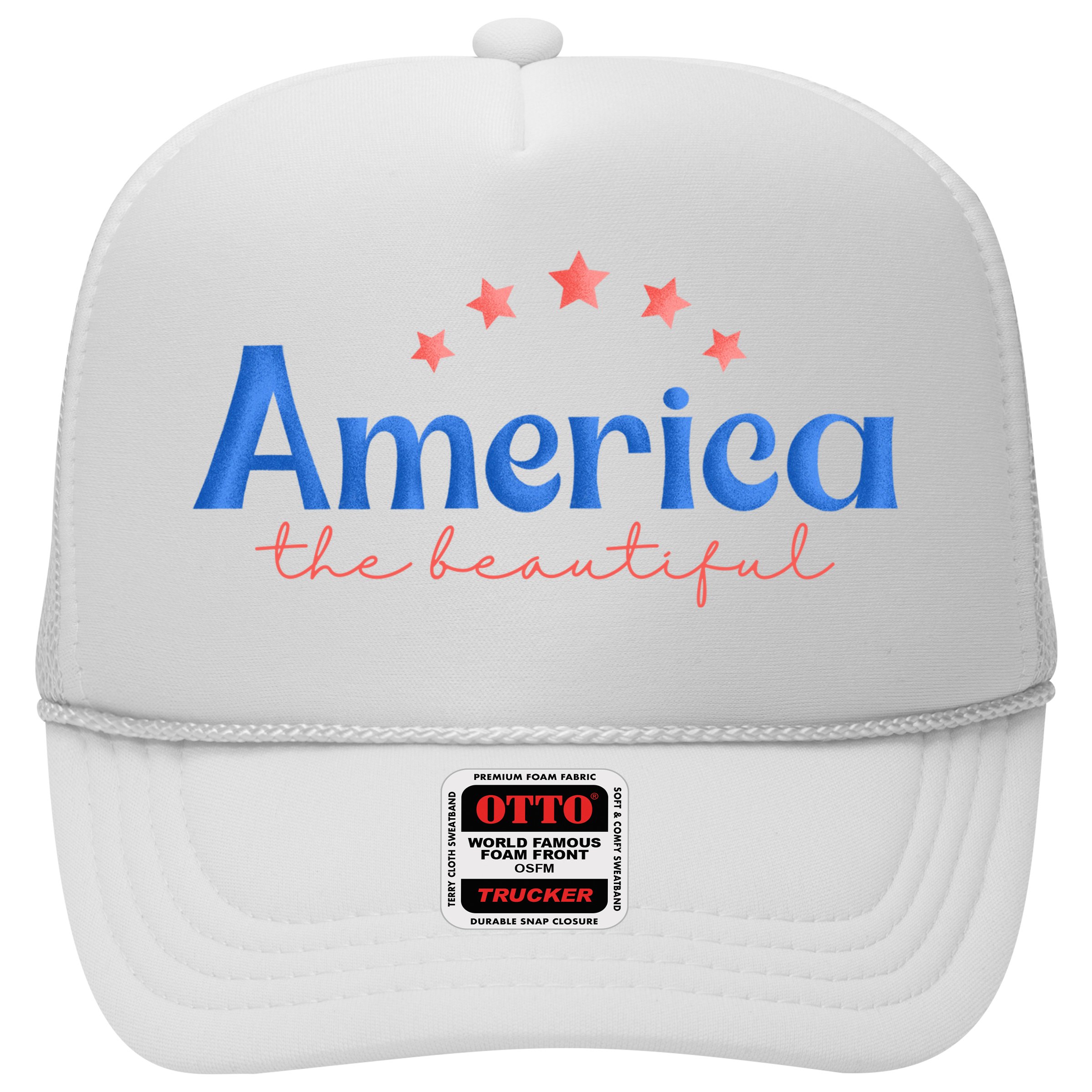 America The Beautiful 4th Of July Star Hat
