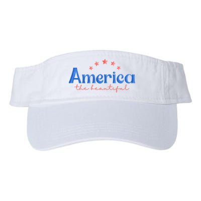 America The Beautiful 4th Of July Star Visor