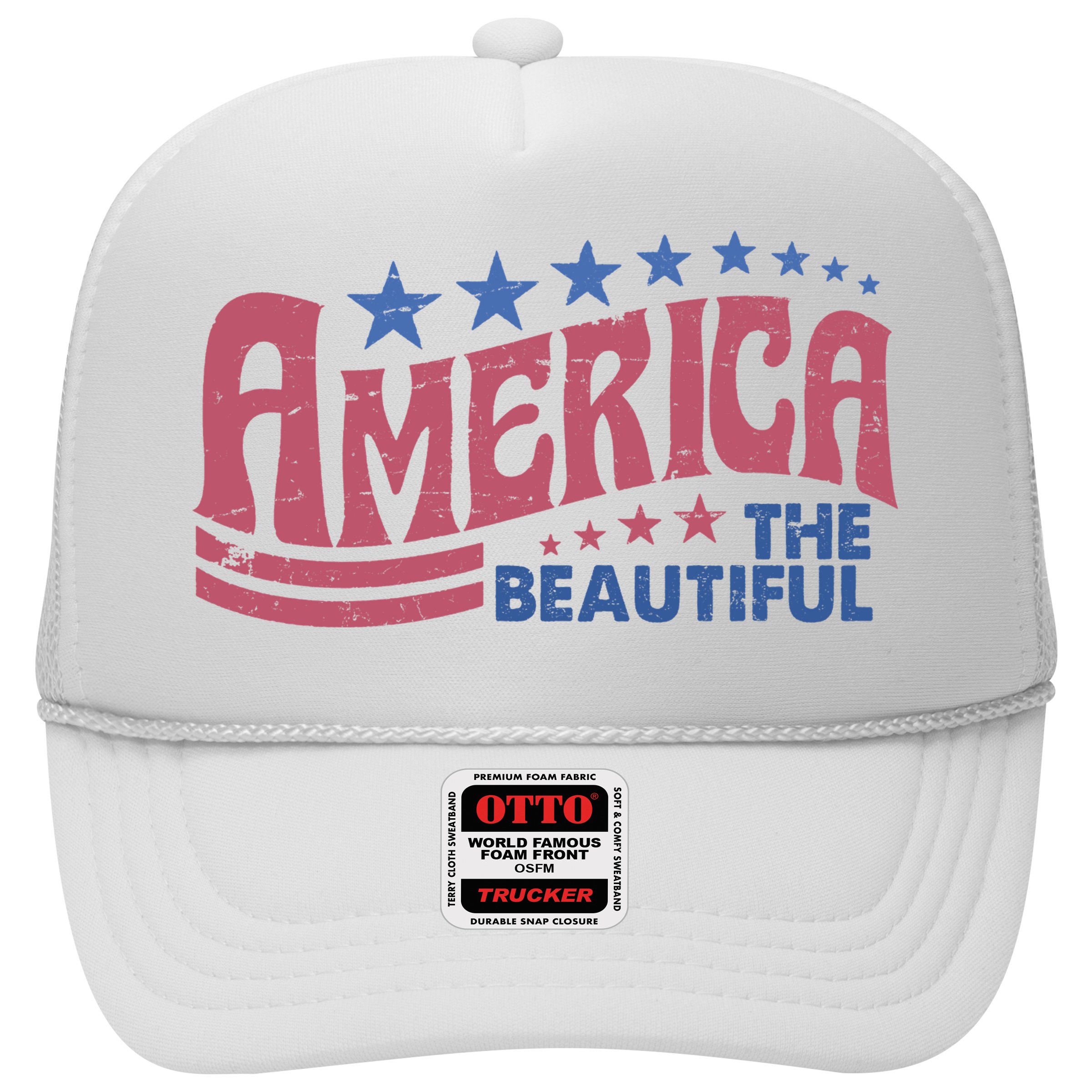 America The Beautiful Vintage Hat