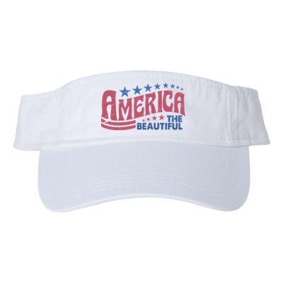 America The Beautiful Vintage Visor