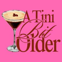 A Tini Bit Older Espresso Martini Birthday A Tiny Bit Older Stripe Pom Pom Beanie