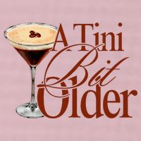 A Tini Bit Older Espresso Martini Birthday A Tiny Bit Older 25L Jumbo Tote
