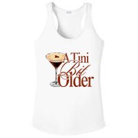 A Tini Bit Older Espresso Martini Birthday A Tiny Bit Older Ladies PosiCharge Competitor Racerback Tank