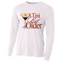 A Tini Bit Older Espresso Martini Birthday A Tiny Bit Older Cooling Performance Long Sleeve Crew