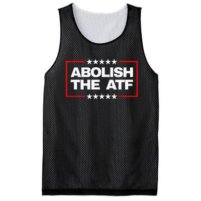 Abolish The Bureau Of Alcohol Tobacco And Firearms Mesh Reversible Basketball Jersey Tank