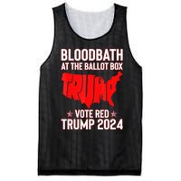 At The Ballot Box 2024 Vote Red Usa Map Maga Mesh Reversible Basketball Jersey Tank