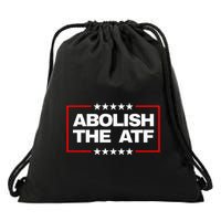 Abolish The Bureau Of Alcohol Tobacco And Firearms Drawstring Bag
