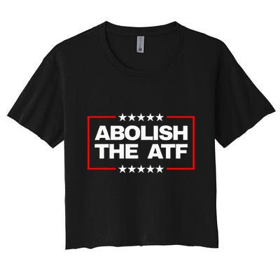 Abolish The Bureau Of Alcohol Tobacco And Firearms Crop Top