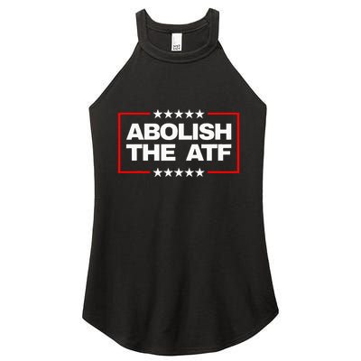 Abolish The Bureau Of Alcohol Tobacco And Firearms Women's Perfect Tri Rocker Tank