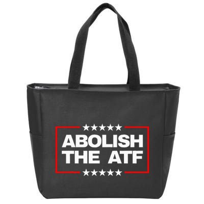 Abolish The Bureau Of Alcohol Tobacco And Firearms Zip Tote Bag
