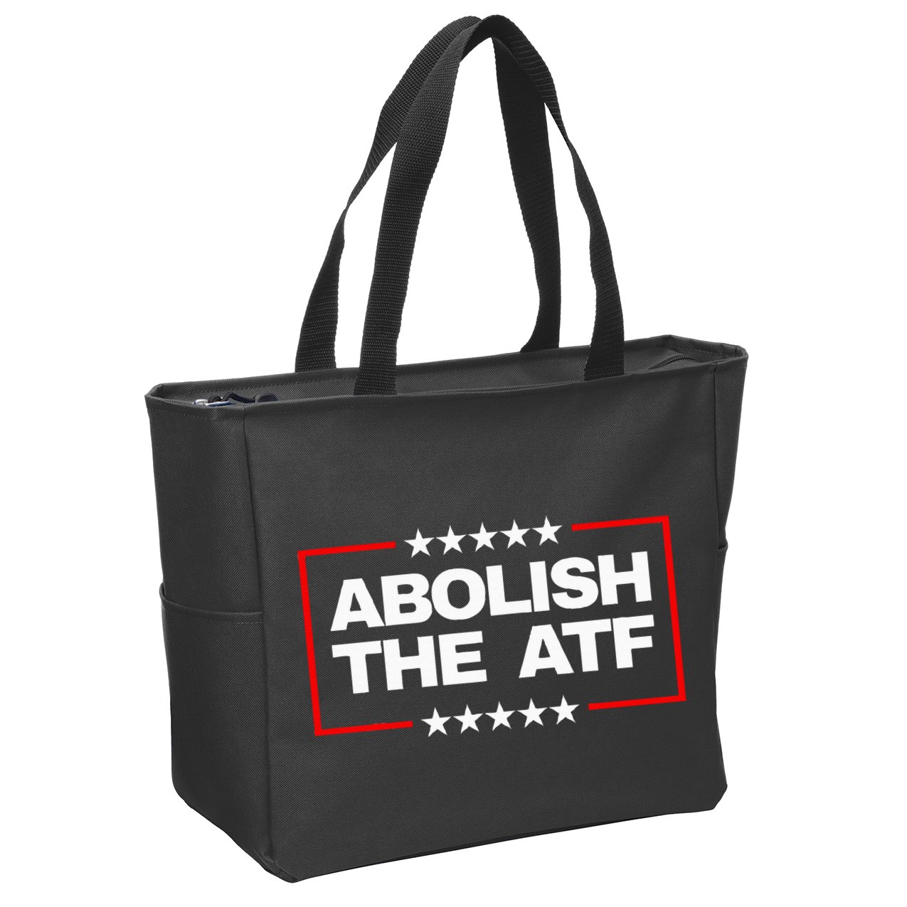 Abolish The Bureau Of Alcohol Tobacco And Firearms Zip Tote Bag