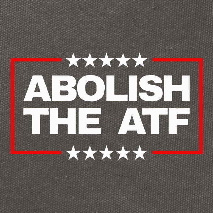 Abolish The Bureau Of Alcohol Tobacco And Firearms Cotton Canvas Backpack