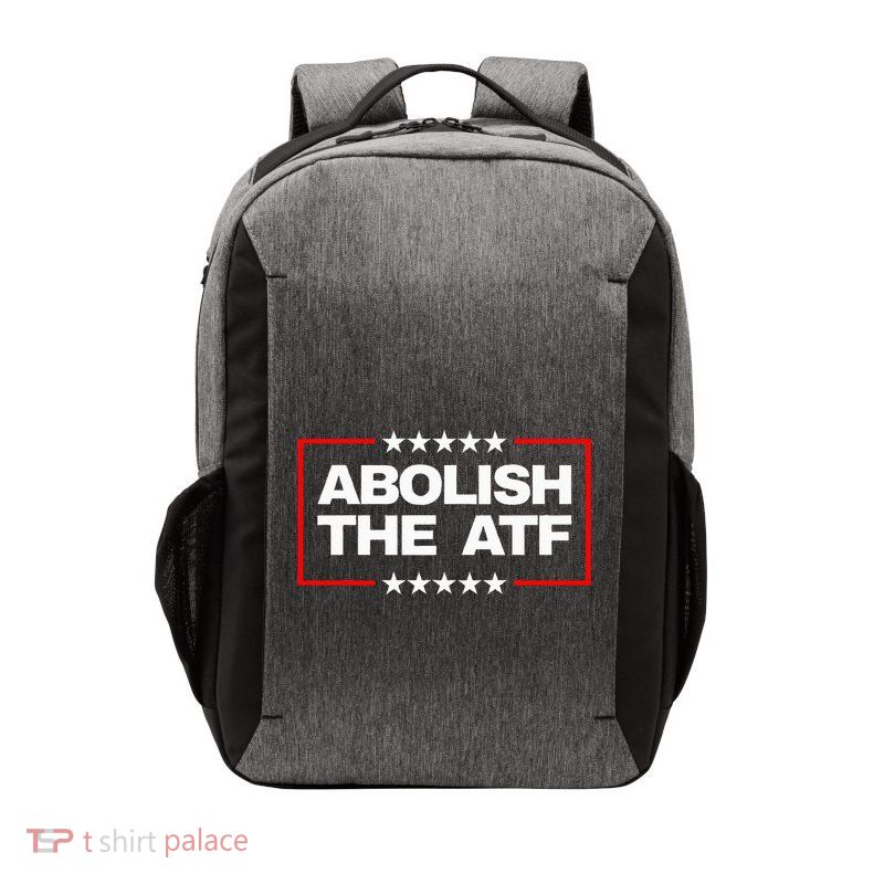 Abolish The Bureau Of Alcohol Tobacco And Firearms Vector Backpack