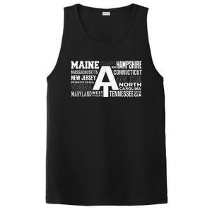 Appalachian Trail Bear Symbol Of Appalachian National Park PosiCharge Competitor Tank