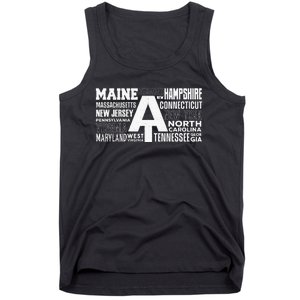 Appalachian Trail Bear Symbol Of Appalachian National Park Tank Top