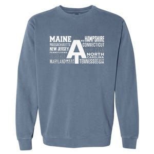 Appalachian Trail Bear Symbol Of Appalachian National Park Garment-Dyed Sweatshirt