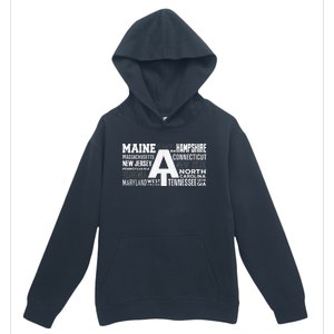 Appalachian Trail Bear Symbol Of Appalachian National Park Urban Pullover Hoodie