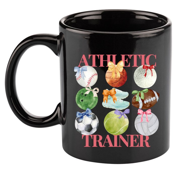 Athletic Trainer Bow Sports 11oz C Handle Ceramic Mug