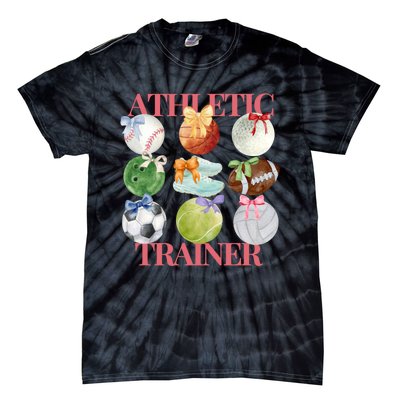 Athletic Trainer Bow Sports Tie-Dye T-Shirt