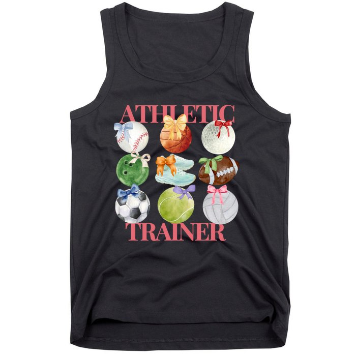 Athletic Trainer Bow Sports Tank Top