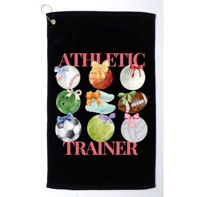 Athletic Trainer Bow Sports Golf Towel