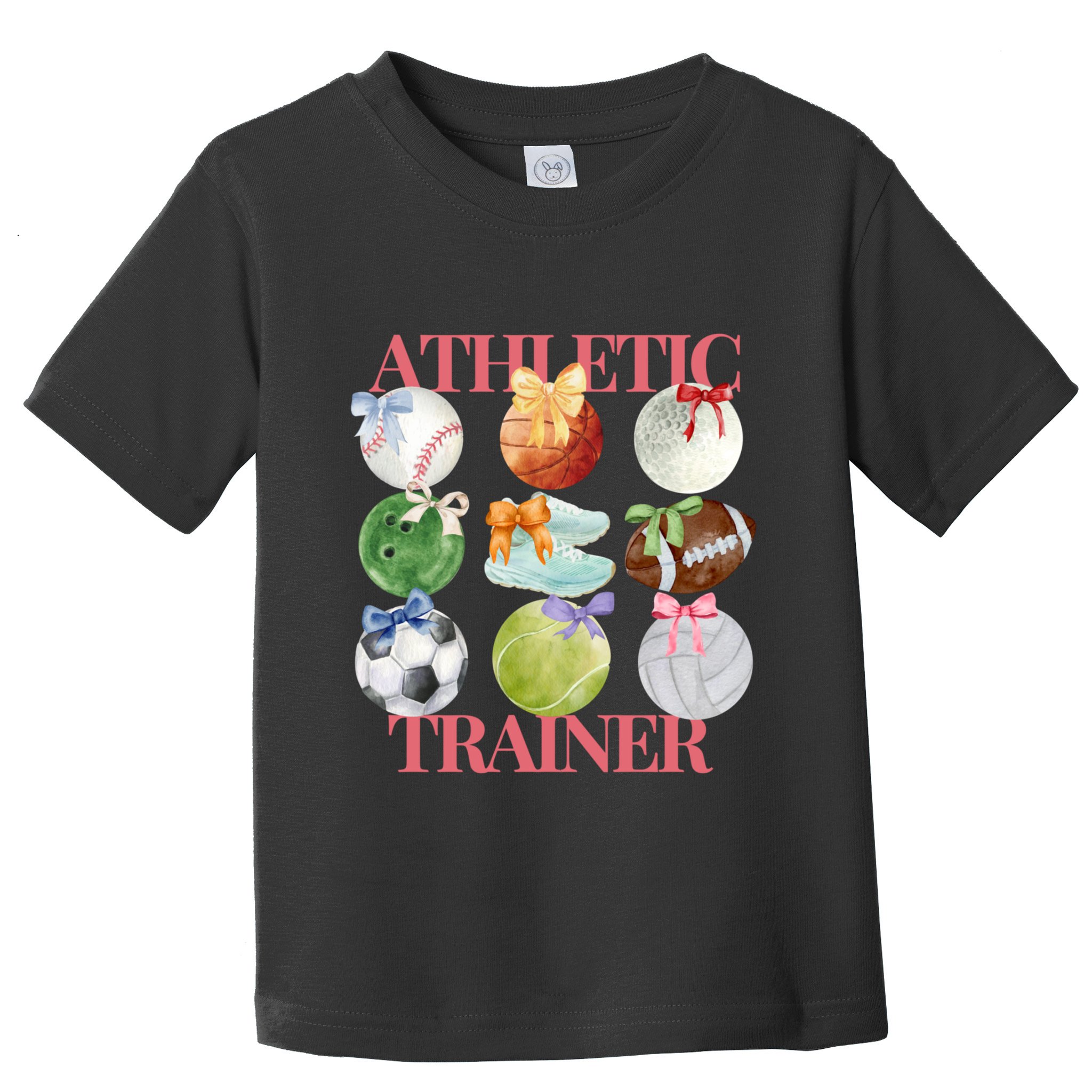 Athletic Trainer Bow Sports Toddler T-Shirt