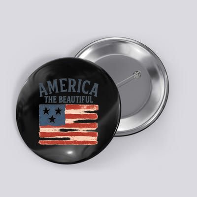 America The Beautiful Button