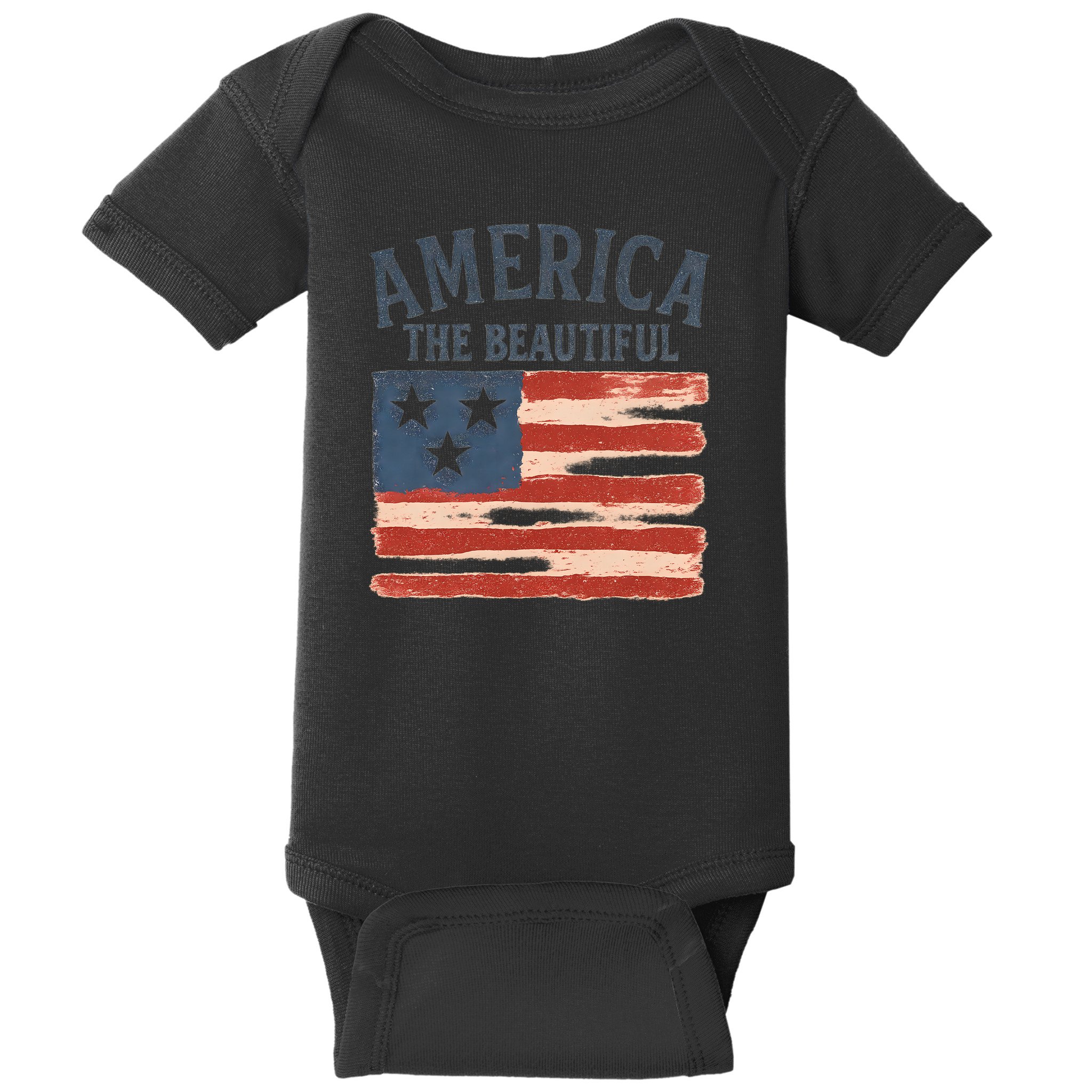 America The Beautiful Baby Bodysuit