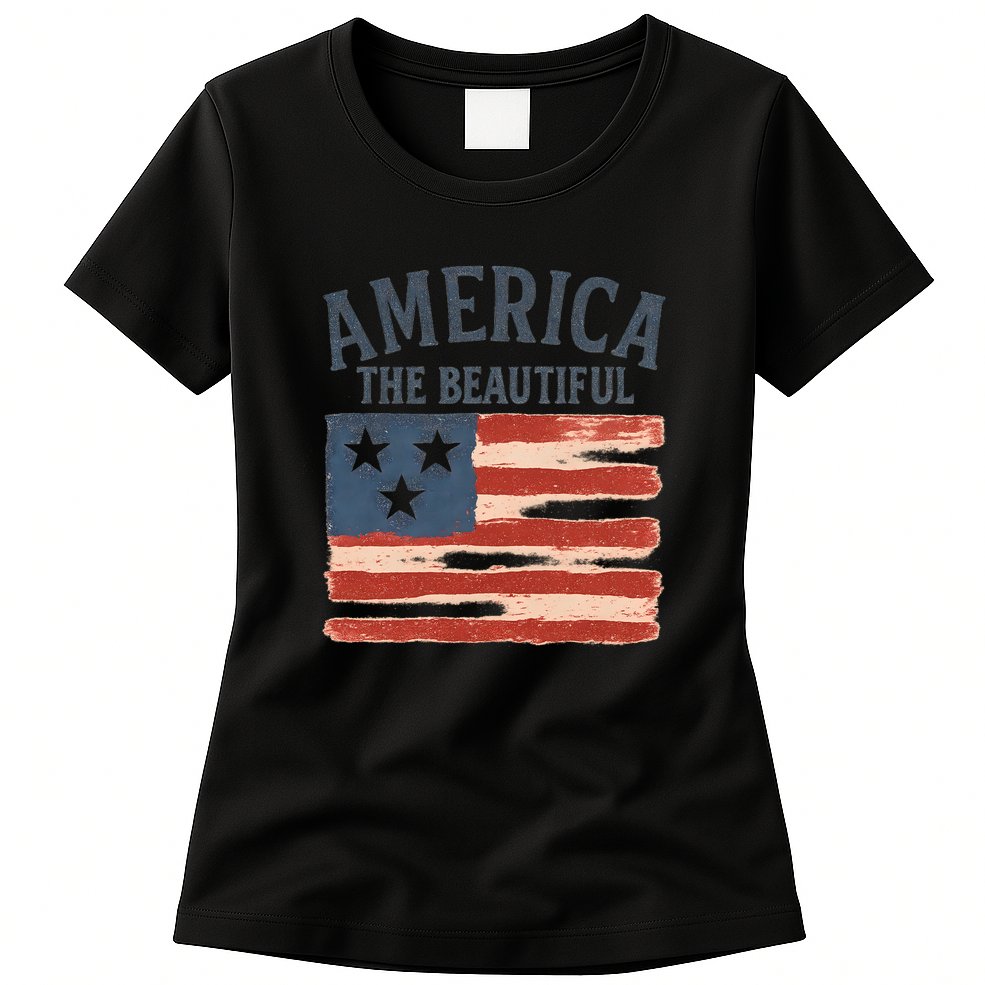 America The Beautiful Womens T-Shirt