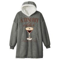 A Tini Bit Older Espresso Martini Birthday Matching Hooded Wearable Blanket