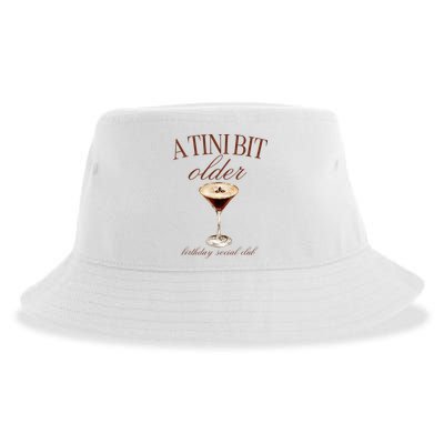 A Tini Bit Older Espresso Martini Birthday Matching Sustainable Bucket Hat