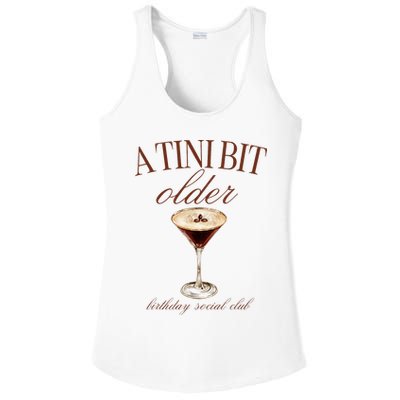 A Tini Bit Older Espresso Martini Birthday Matching Ladies PosiCharge Competitor Racerback Tank