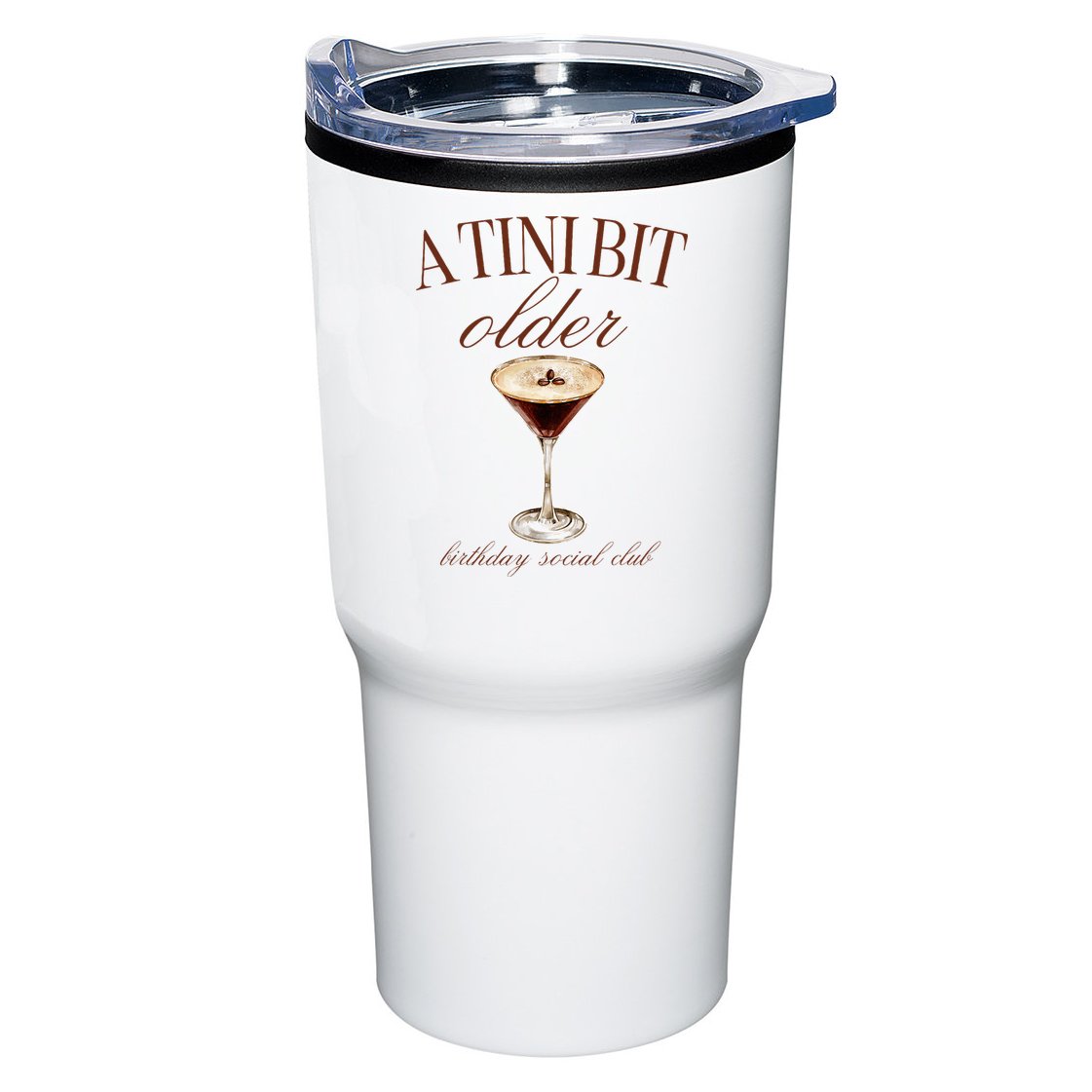 A Tini Bit Older Espresso Martini Birthday Matching Tumbler