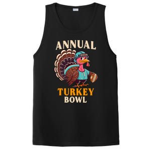 Annual Turkey Bowl Funny Thanksgiving Day Football Rugby Gift PosiCharge Competitor Tank