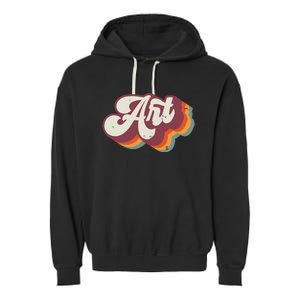 Art Teacher Back To School Garment-Dyed Fleece Hoodie