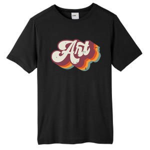 Art Teacher Back To School Tall Fusion ChromaSoft Performance T-Shirt