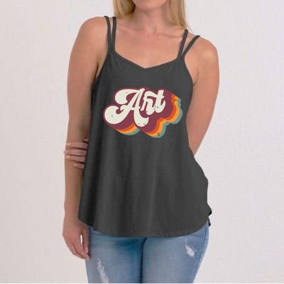 Art Teacher Back To School Women's Strappy Tank