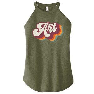 Art Teacher Back To School Women's Perfect Tri Rocker Tank