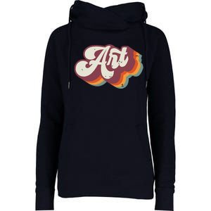 Art Teacher Back To School Womens Funnel Neck Pullover Hood